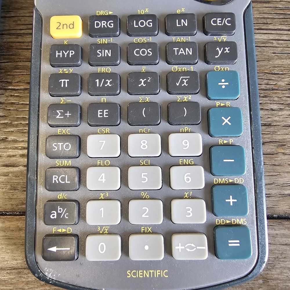 Texas Instruments TI-30Xa Solar Calculator - Picture 6 of 12